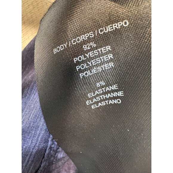 Hurley Mens Colorblock Board Shorts Size 38 Red Blue Drawstring Beach Swimwear - Picture 4 of 11